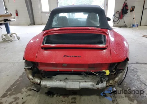 1996 Porsche 911 Carrera 2 z USA, uszkodzony, nr VIN WP0CA2995TS340082